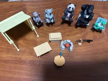 [ 가챠가챠 ] 동물 캠핑05 피규어 세트 컴플리트