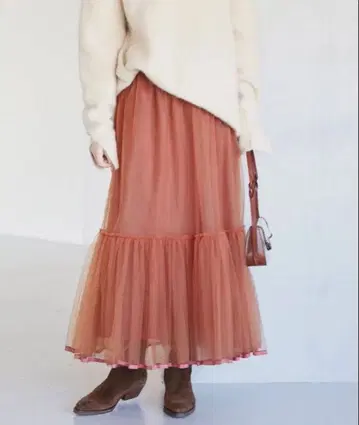 이에나 IENA 리본 튜튜 스커트 샤샤 스커트