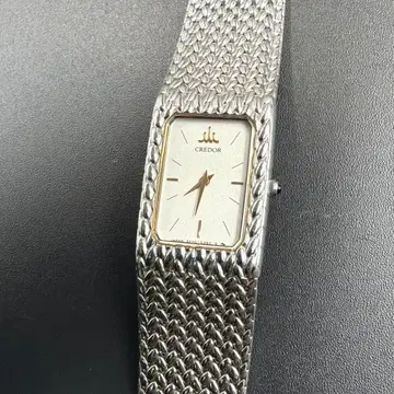 세이코 크레도르 2F70-5340 여성용 쿼츠 스퀘어