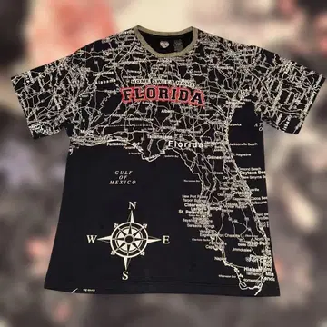 STATE OF MINE FLORIDA Map Graphic Tee