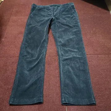 오어슬로우 블랙 코듀로이 팬츠 L