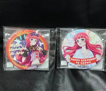 프리파라 소피 벌스데이 캔뱃지 세트