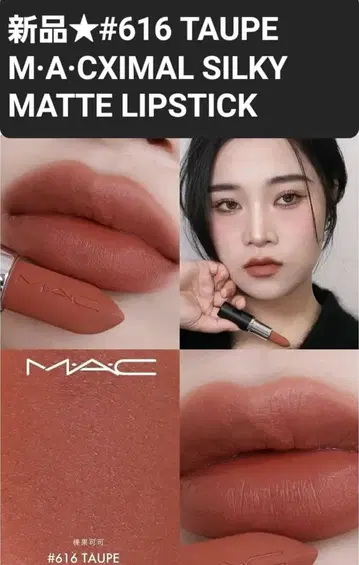 새상품 616 TAUPE 맥시멀 실키 매트 립스틱