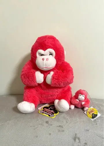 우호우호 고릴라의 고리 군 함께 우호호 봉제 인형