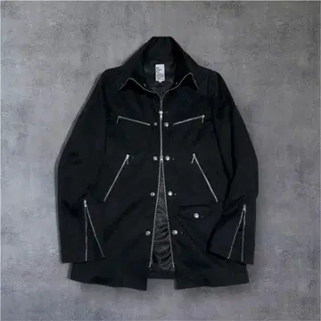 00s semantic design 멀티 지퍼 기믹 자켓 Y2K