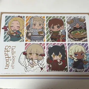 던전밥 콜라보 카페 라이오스 마르실 파린 칠척 외