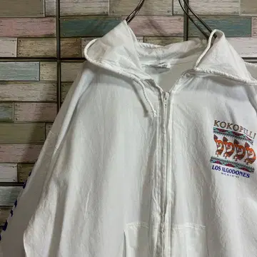 YOYO's 비치 집업 자켓 후디 프린트