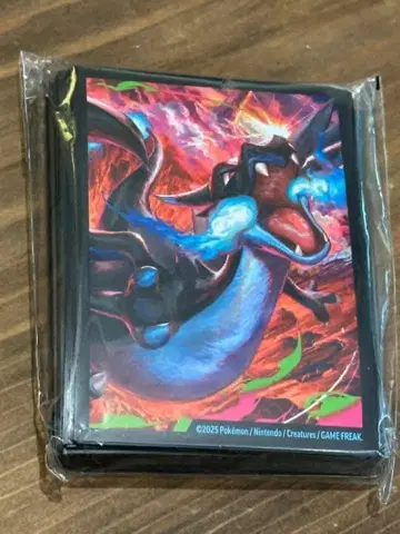 메가 리자몽 X 슬리브 65장 포켓몬 카드 슬리브