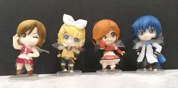 넨도로이드 푸치 보컬로이드 카가미네 린 메이코 KAITO 4점 세트