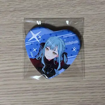 뱅드림 오블리비오니스 토요카와 쇼코 하트 캔뱃지 10th
