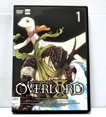 [ 새상품 케이스 수납 ] 오버로드 2기 렌탈 DVD 전 6권