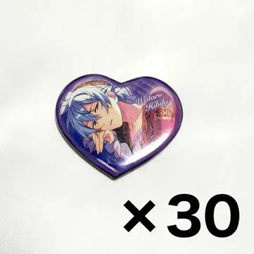 히비키 와타루 하트 캔뱃지