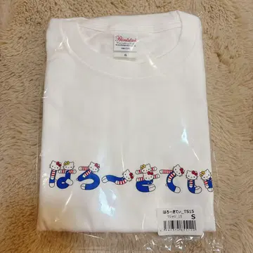 헬로키티전 히라가나 키티 T셔츠 S 회장 한정판 50주년 산리오