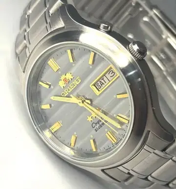 [고품질] ORIENT 오리엔트 쓰리스타 크리스탈 자동 와인딩 21석