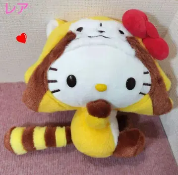 HelloKitty 헬로키티 x 아라이구마 라스칼 콜라보 봉제 인형