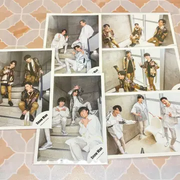 Snow Man Johnny's island 집합 오프 샷 브로마이드