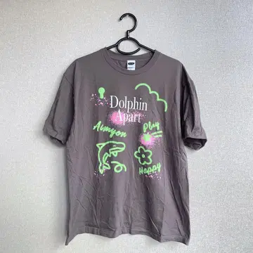 아이묭 돌핀 아파트 투어 2024-25 티셔츠 XL 그레이