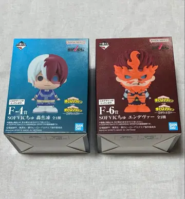 히로아카 제일복권 이어지는 마음 F상 SOFVIC 츄 2점 부자 세트