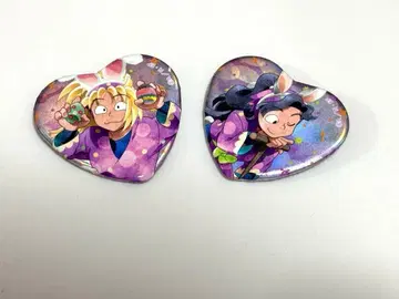 닌타마 란타로 아야베 킷파치로 사이토 타카마루 난자타운 캔뱃지 2개 세트