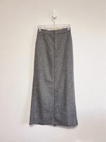 Apart by 츠보타 아사미 라메 트위드 스트레이트 타이트 스커트