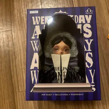 POP MART SKULLPANDA WEDNESDAY 피규어