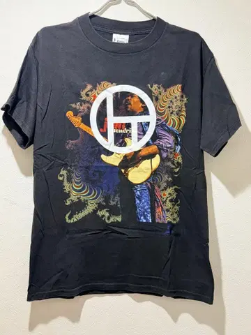 Dogs 리메이크 지미 헨드릭스 T셔츠 블랙 M사이즈