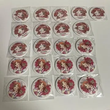 아이돌 마스터 신데렐라 걸스 스이파라 아베 나나 캔뱃지 묶음 판매