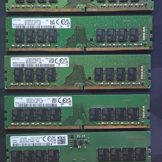삼성 DDR4 3200, DDR5 5600 16GB 32GB 램