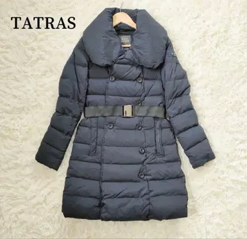 TATRAS AGOGNA 다운 코트 숄카라 벨트 포함 M 사이즈
