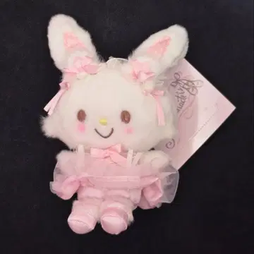 메루카리 택배 화이트 고양이 발레리나 마스코트