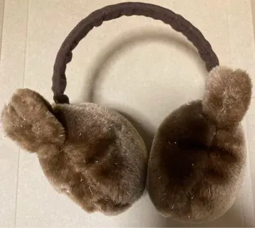 리락쿠마 키라키라 이어머프 곰 귀달이 브라운 헤이세이 레트로