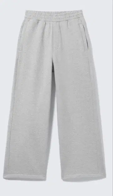 weekday 루즈 스웨트팬츠 그레이 L