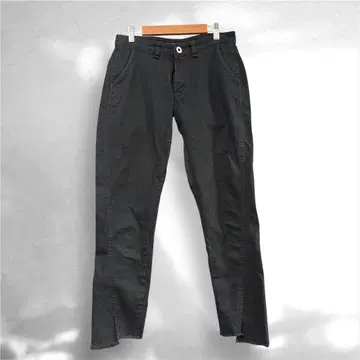 안나켈리 스트레치 스키니 데님 블랙 26 M 밑단 컷