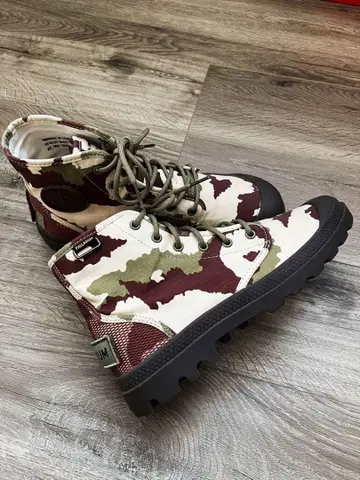 PALLADIUM 부츠 카모플라주 카모플라쥬 27cm
