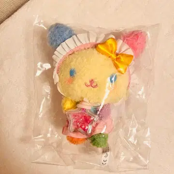 산리오 별똥별 베이비 보틀 디자인 시리즈 마스코트 홀더 우사하나