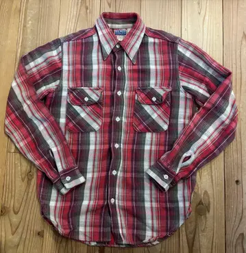 THE REAL McCOY'S 헤비 플란넬 플란넬 셔츠 14