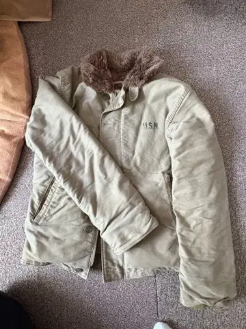 The REAL McCOY'S 카키 자켓