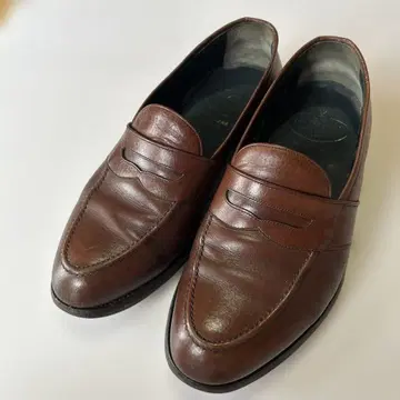 SCOTCH GRAIN 25 브라운 가죽 로퍼