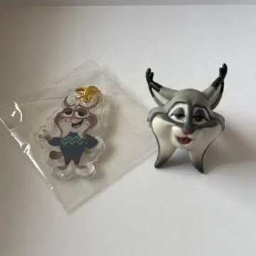 주토피아 2 참 컬렉션 B 패션 반지 파우버트 세트