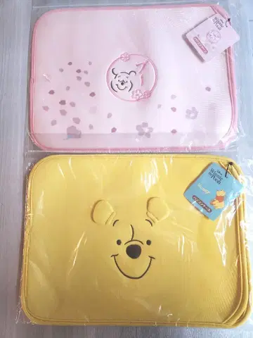 [협의 대환영] 곰돌이 푸 PC 케이스 2세트 태블릿 노트북