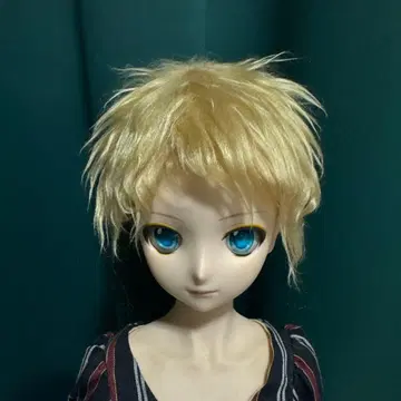 9인치 가발 금발 보아 가발