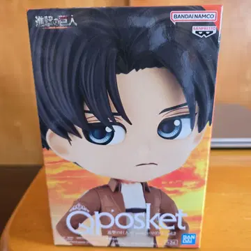 Qposket 리바이 A 전개 피규어 미개봉품