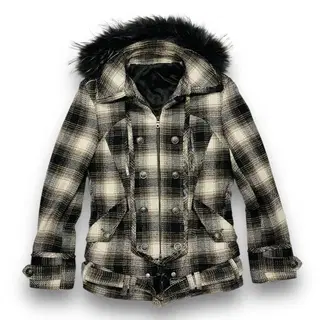 PPFM 00s Napoleon Mode Check Coat Jacket | 브랜드 중고거래 플랫폼