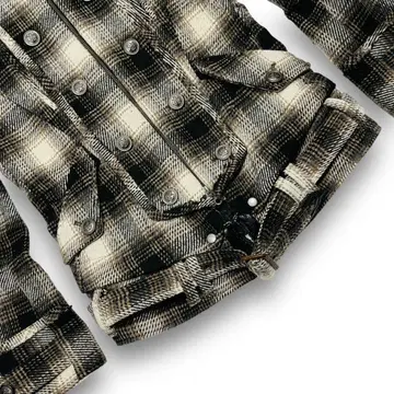 PPFM 00s Napoleon Mode Check Coat Jacket | 브랜드 중고거래 플랫폼