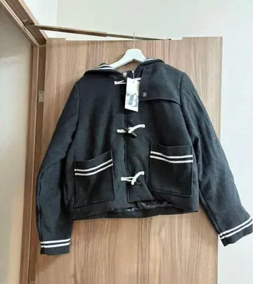 bibiy. CHARLENE SAILOR JACKET GRY 택 포함