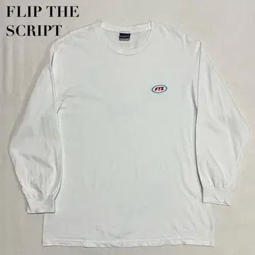 FLIP THE SCRIPT 롱 T셔츠 롱티 플립더스크립트 L
