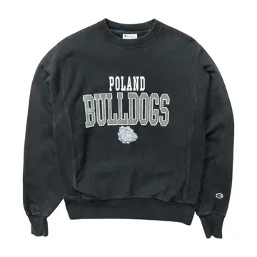 USA 구제 의류 챔피온 리버스 위브 폴란드 고등학교 맨투맨