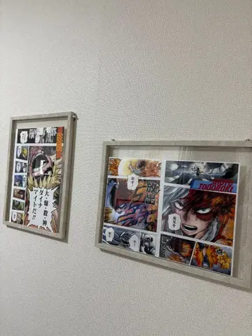 나의 히어로 아카데미아 포스터 컬렉션 제3탄 액자 포함 3세트