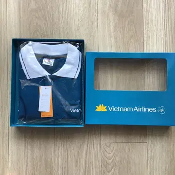 Vietnam Airlines 피케 셔츠 M 새상품 레어 에어라인 굿즈