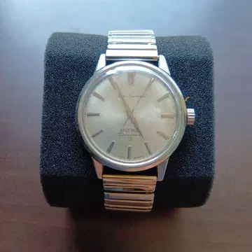 세이코 스포츠맨 자동 와인딩 시계 실버 작동 확인 완료